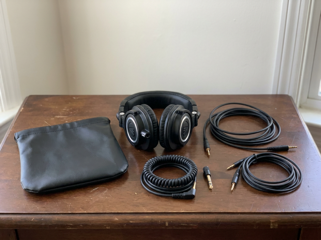 ATH-M50x 本体と付属品