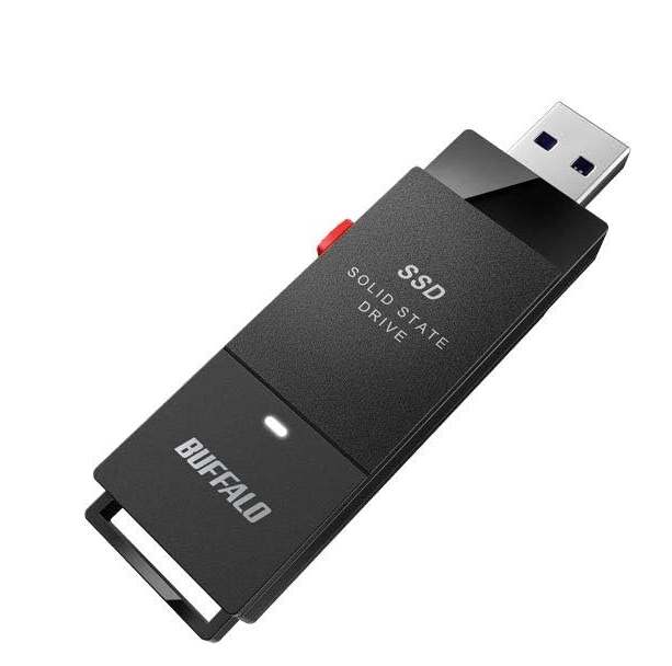 商品画像 BUFFALO バッファロー 外付けSSD ブラック 1.0TB