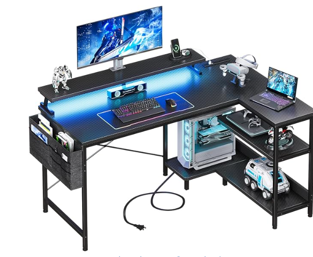  AODK ゲーミングデスク　紹介よう画像　amazonより参照