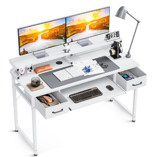 ODK パソコンデスク キーボードスライダー付き 紹介用