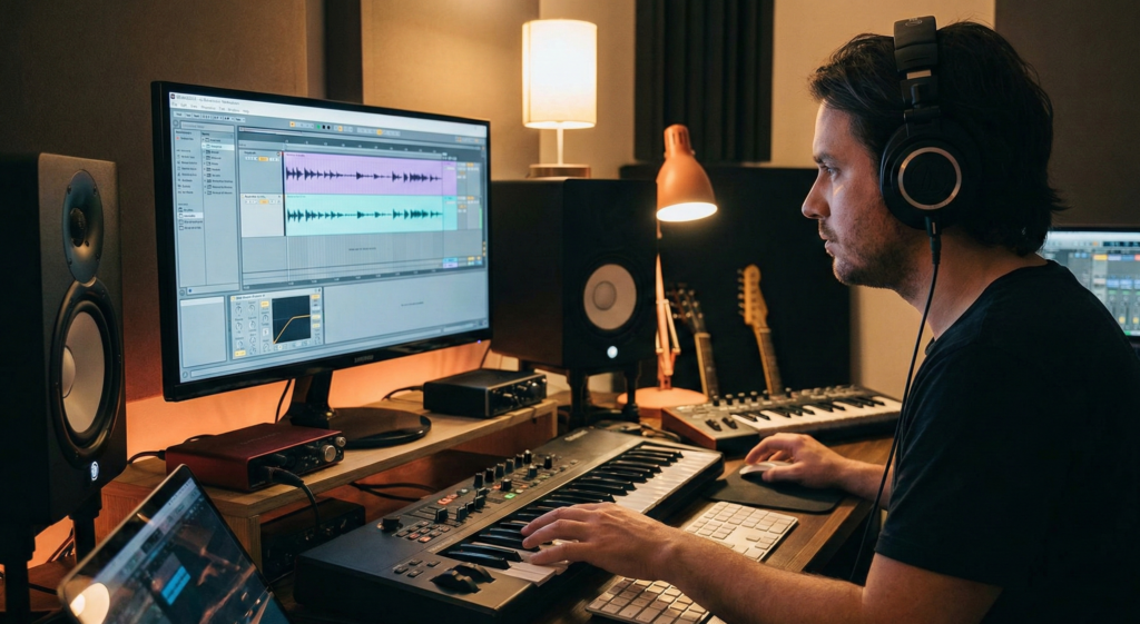 オリジナル画像　DTMシーン
