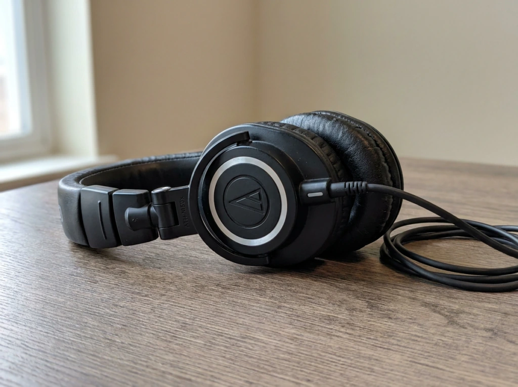 ATH-M50xのイヤーカップとイヤーパッド