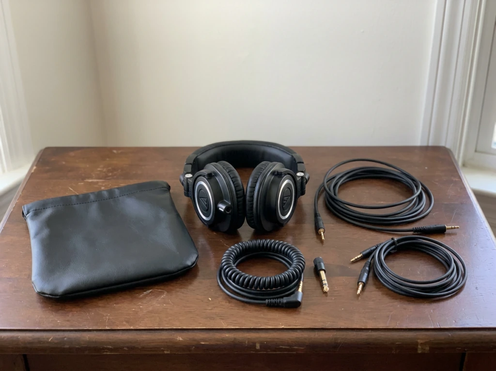 ATH-M50x 本体と付属品