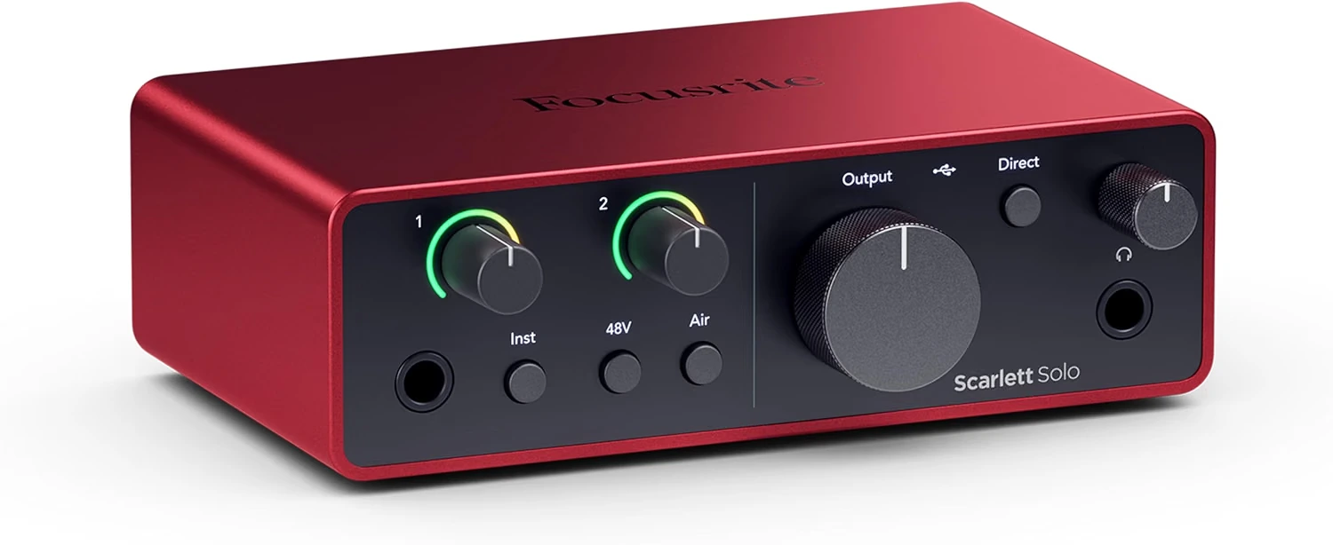Focusrite Scarlett Solo 第4世代